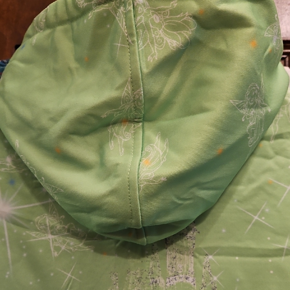 Tinker Bell Green Hoodie New - Picture 8 of 8